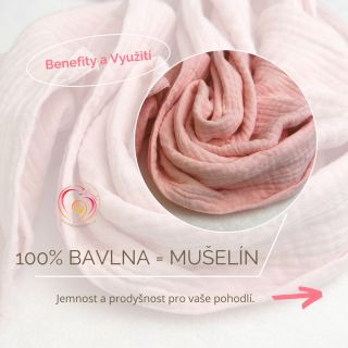 Je tady čtvrtý zavinovací šátek z naši šicí dílničky✨ 🌸 Mušelínový zavinovací šátek – jemnost, kterou si zamilujete 🌸...