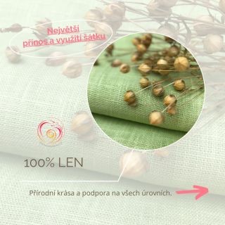 Dnes vám představím náš druhý zavinovací šátek ⬇️🌸 🌿100% len – přírodní krása, která zraje s vámi 🌿 Šátek ze 100% lnu je...